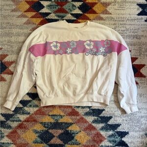 Playboy x PacSun White Sweatshirt